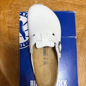 Birkenstock Classic White Slip-Ons